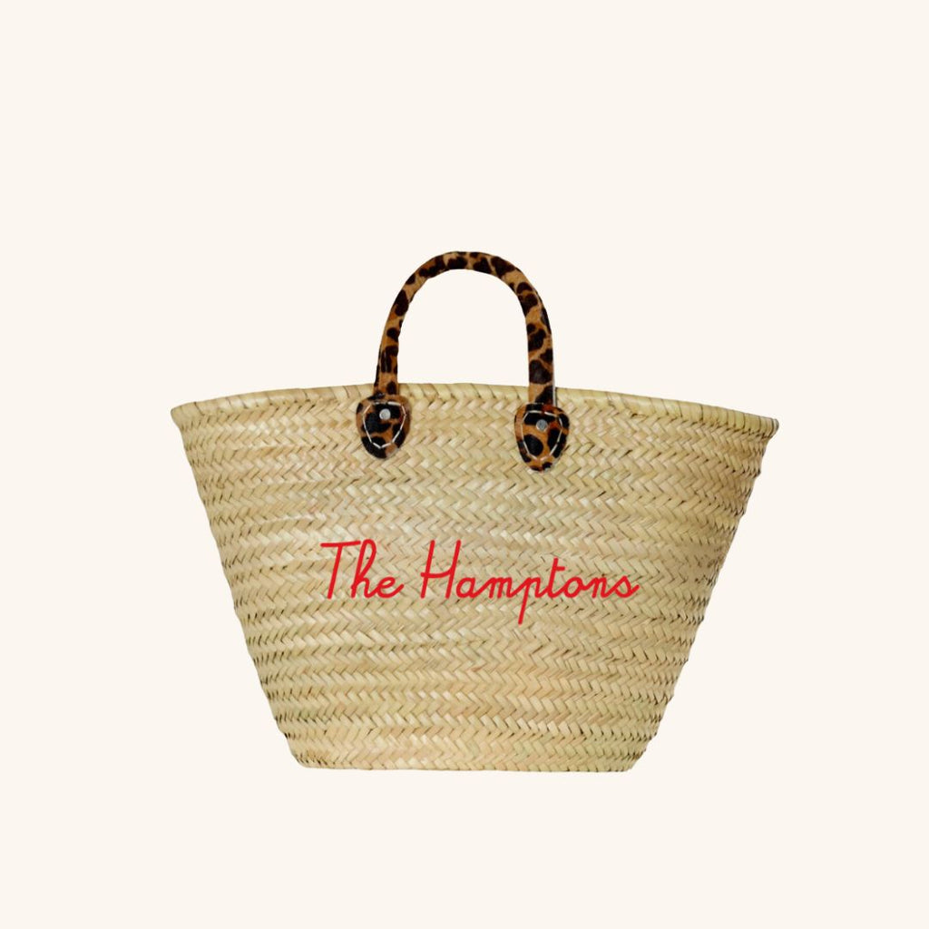 Large straw beach tote with short handles - customized straw beach tote bag 