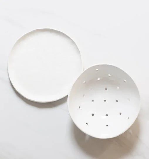 Berry Bowl with Plate