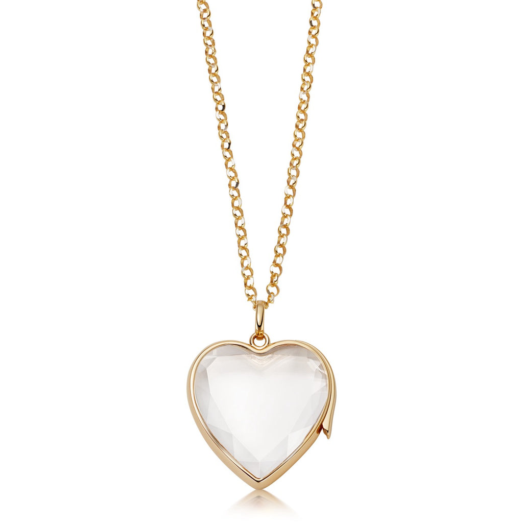 Large Jamie Locket Necklace – Marissa Collections