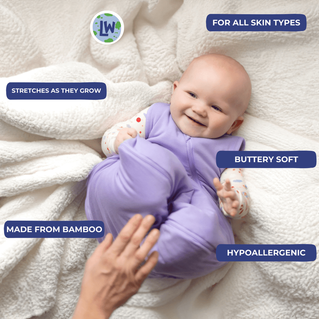 Vday Lavender Bamboo Sleep Sack for Baby, Sleep Sack, Sleep Bag