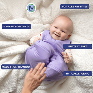 Vday Lavender Bamboo Sleep Sack for Baby, Sleep Sack, Sleep Bag