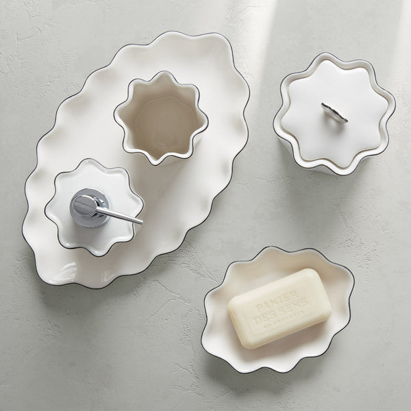 Le Marais Soap Dish in Cornflower Blue