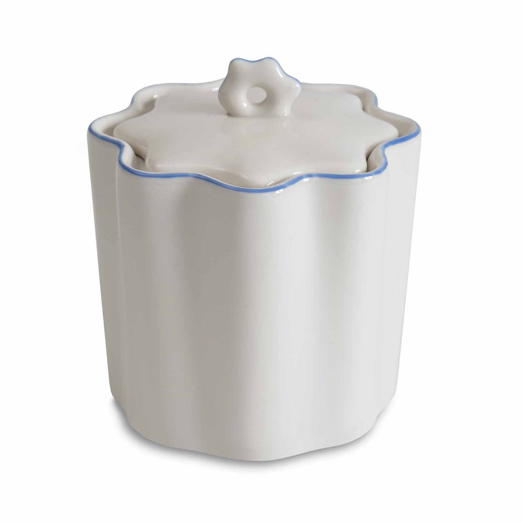 Le Marais Cotton Jar in Cornflower Blue