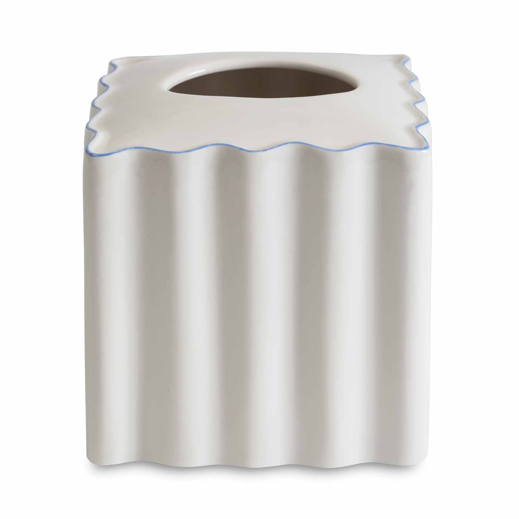 Le Marais Tissue Holder in Cornflower Blue