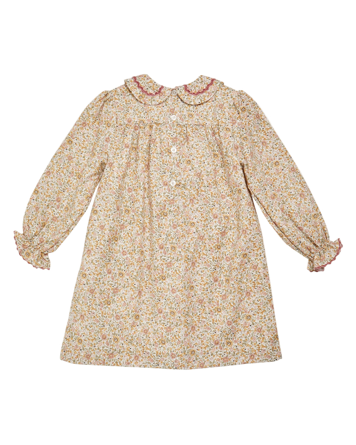 Leela Dress in Pink/Green Floral