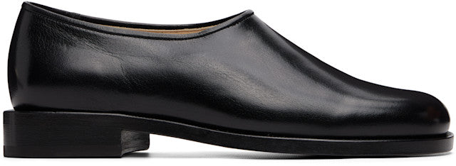 Black Anatomic Slip On Loafers