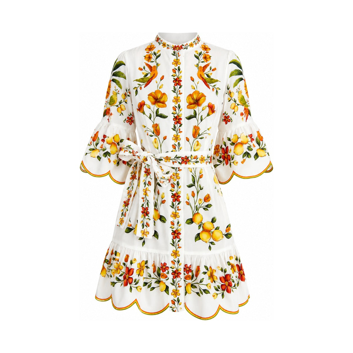 lemon-bouquet-off-white-mini-dress
