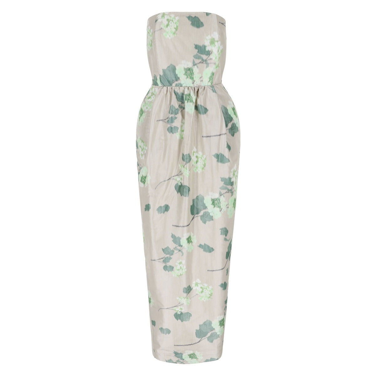 Lena Dress in Chine Hydrangea