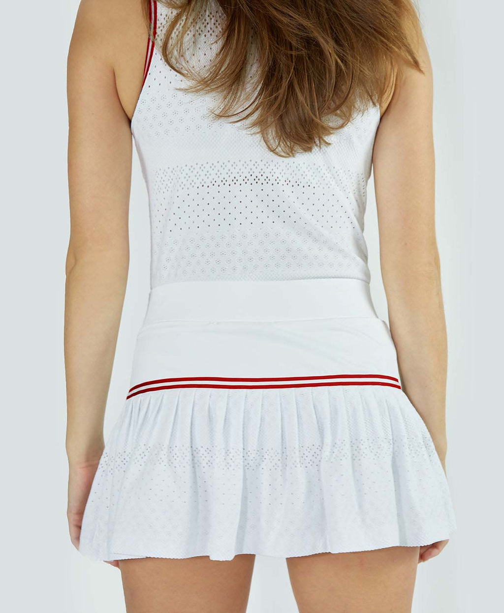 Lace Skort in White