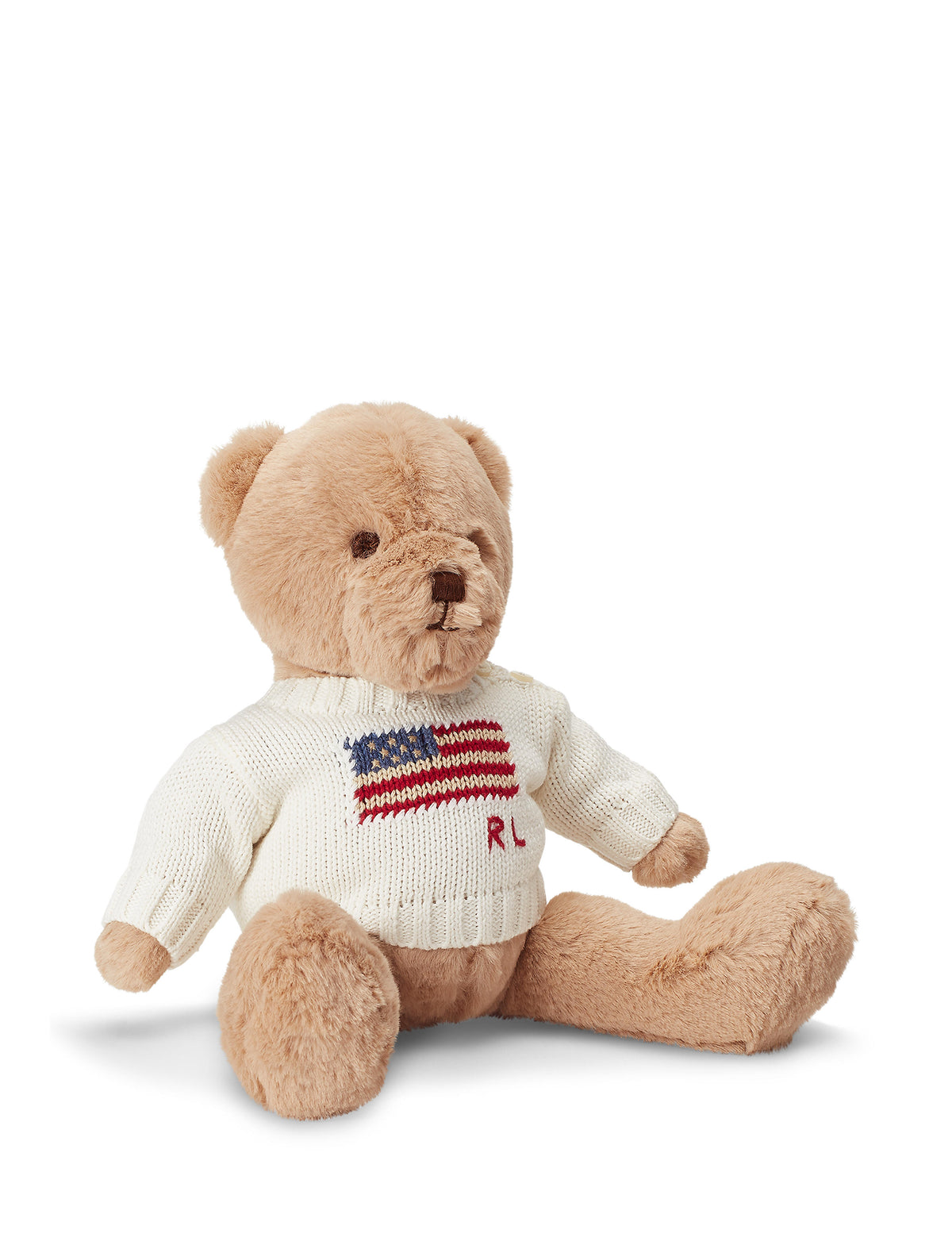 Small Flag-Sweater Polo Bear