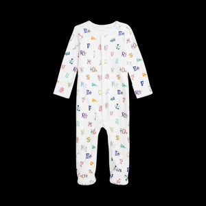 RL Baby x Riley Sheehey Cotton Coverall in Varsity Print