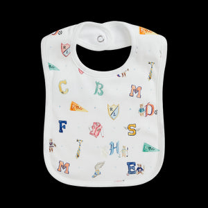 RL Baby x Riley Sheehey Bib in Varsity Print