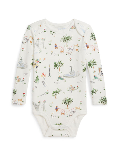 RL Baby x Riley Sheehey Saturday in The Park Cotton Onesie | Over