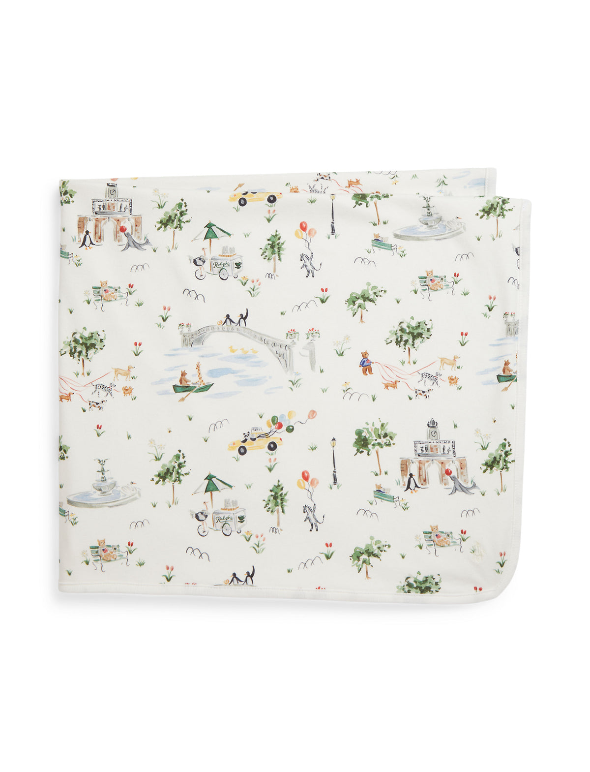 RL Baby x Riley Sheehey Saturday in The Park Cotton Blanket