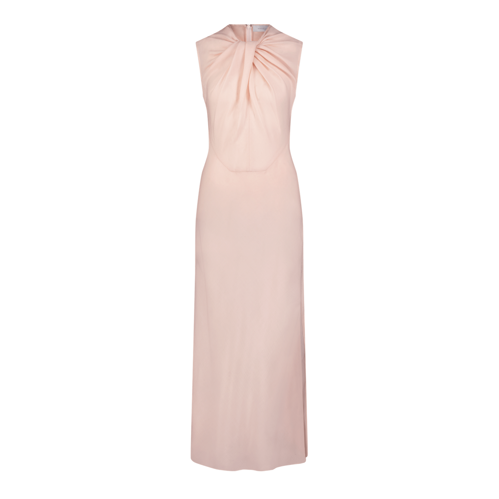 Lightweight Wool Twist Panelled Dress - Marina Moscone