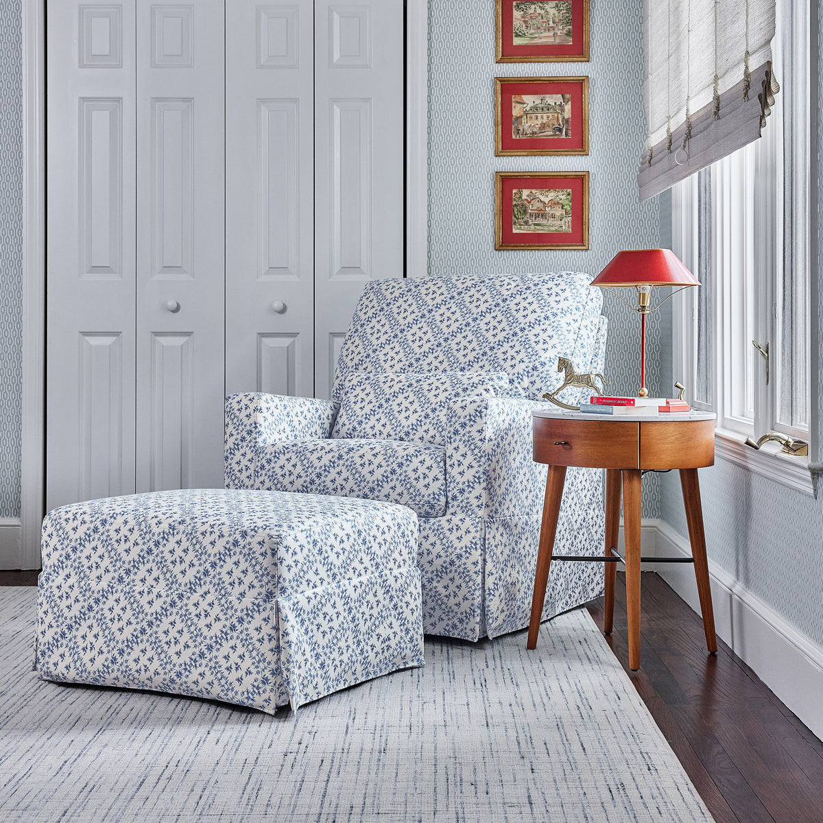 Sarah Flint x Namesake Crawford Gliding Ottoman