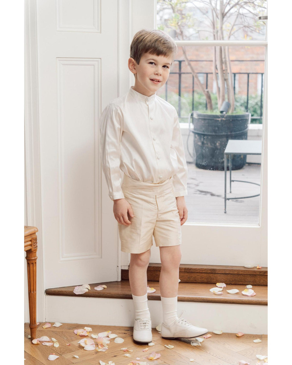 Louis Short Silk Gold