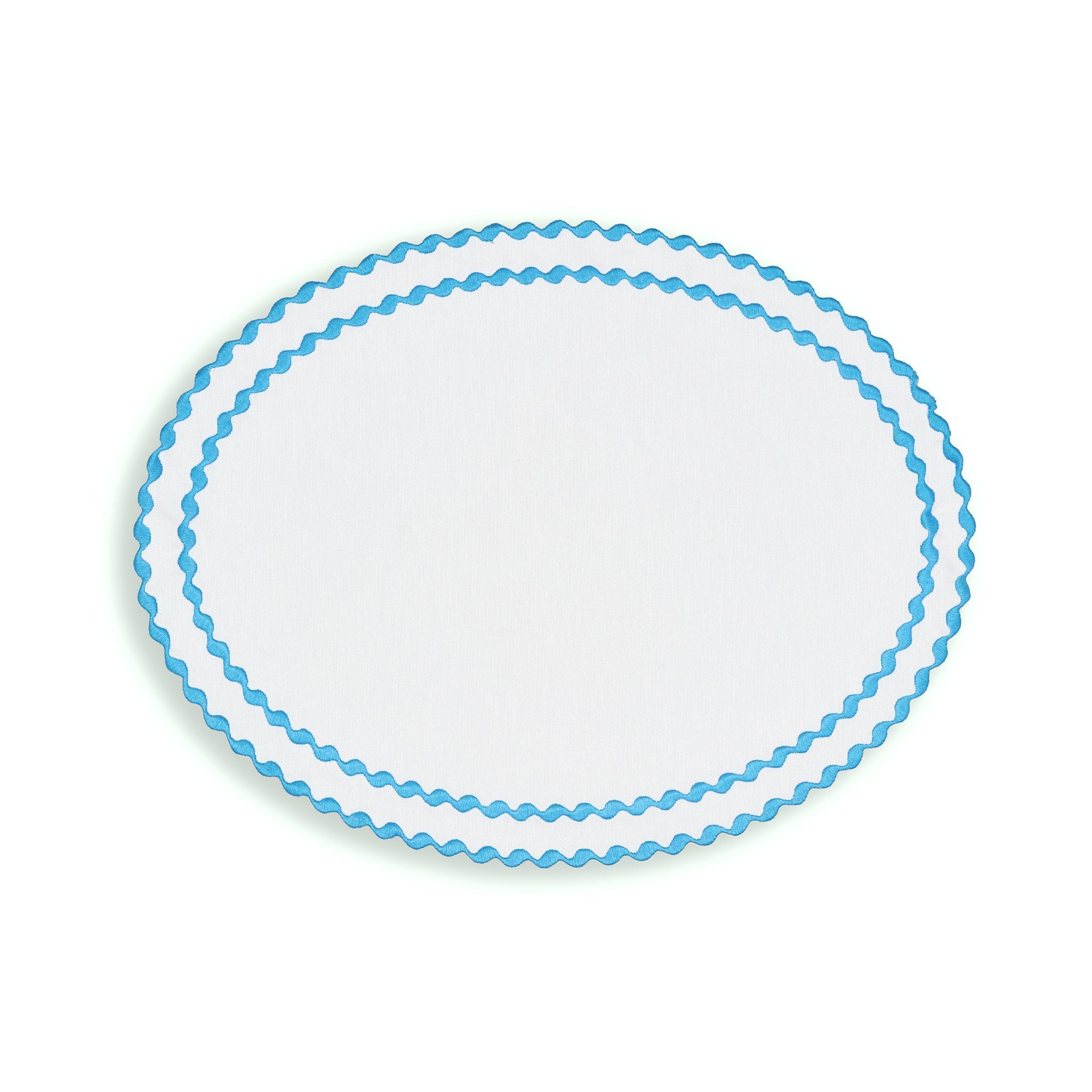 Cora Placemat And Napkin Set In Blue