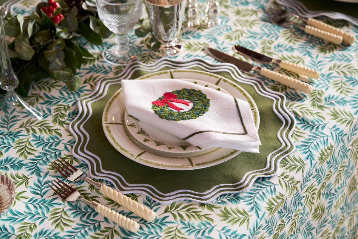 Wreath Placemat, Set of 4