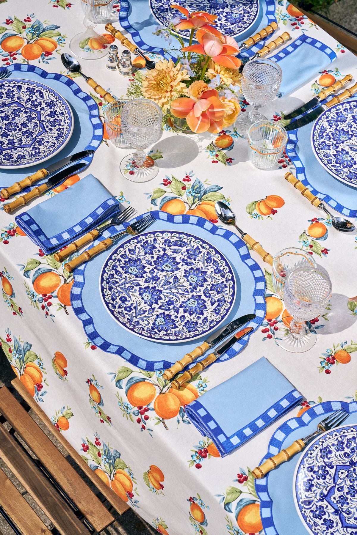 Guardenia Placemat And Napkin Set