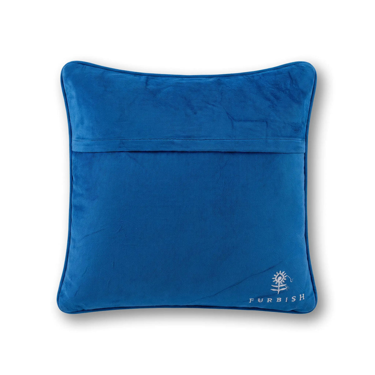 Love That for You Needlepoint Pillow - velvet back