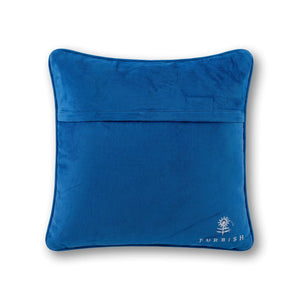 Love That for You Needlepoint Pillow - velvet back