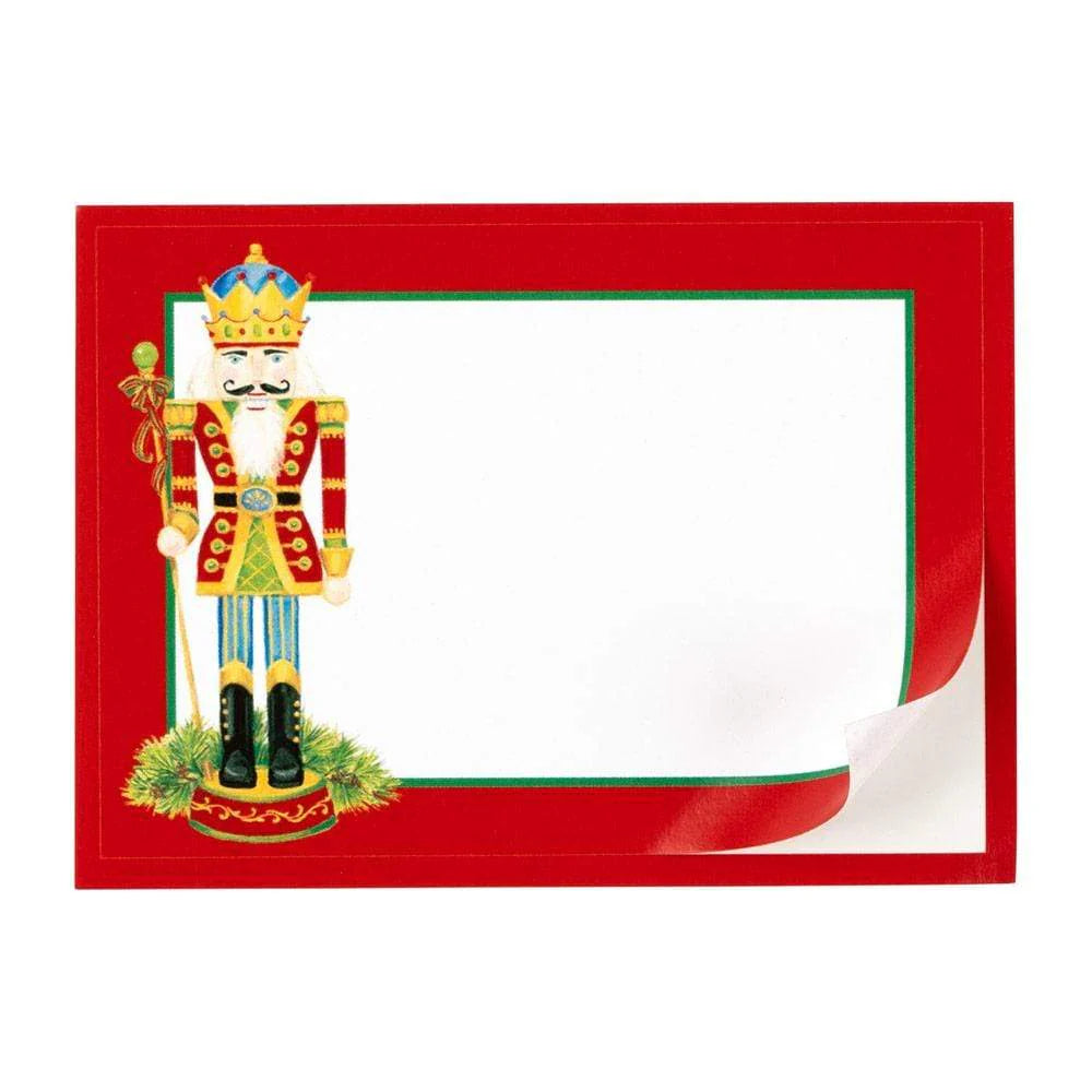 Nutcrackers Self-Adhesive Labels, Set of 12