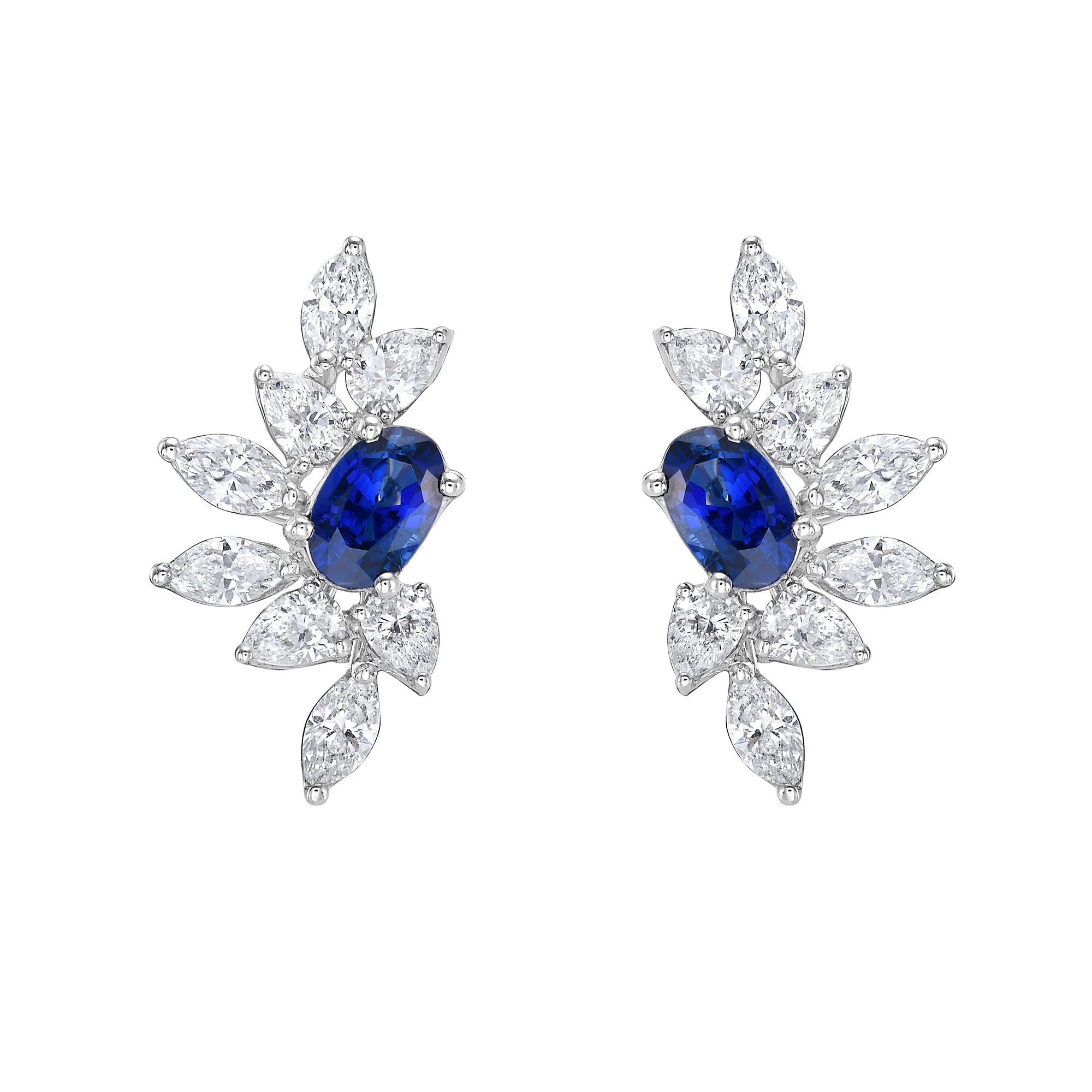 【HYERES LOR】23SS★ Champagne Full Moon One Touch Earring Tous Nocturne half-moon Earrings in Gold Vermeil with