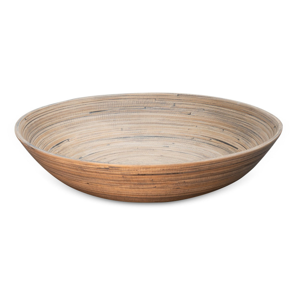 Bamboo Salad Bowl in Black