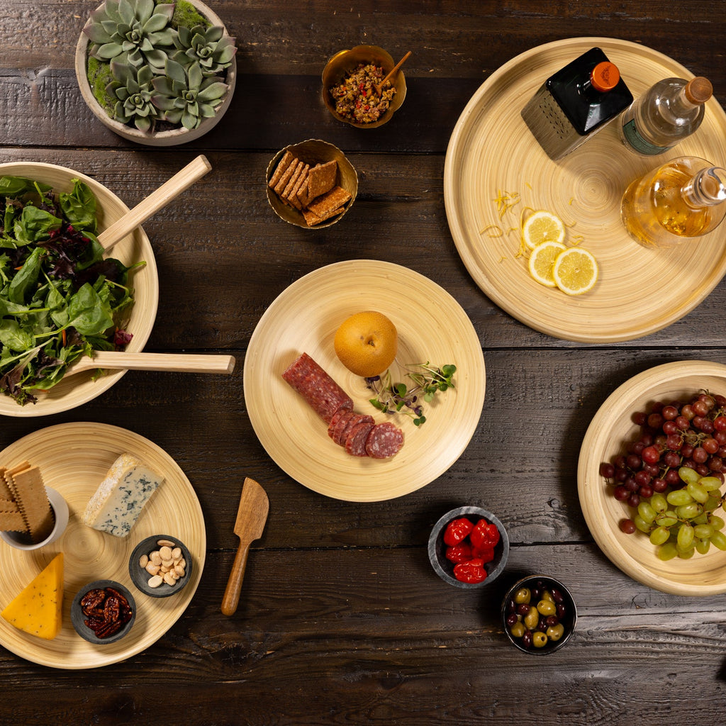 Bamboo Serving Tray in Natural