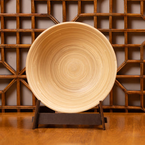 Bamboo Bowls in Natural, Set of 3