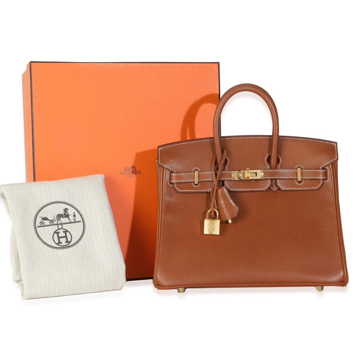 Hermès Fauve Barenia Birkin 25