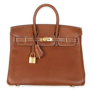 Hermès Fauve Barenia Birkin 25