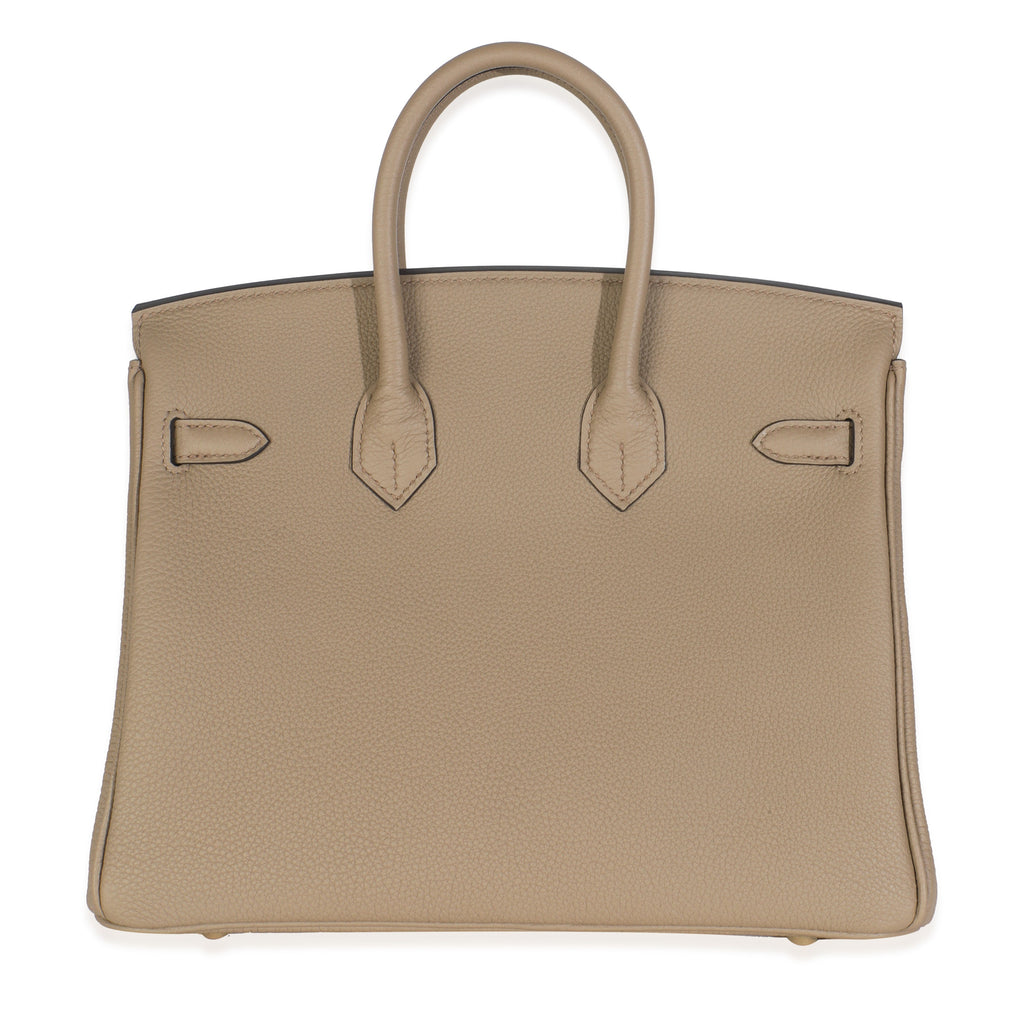 Hermes Beige Marfa Togo Birkin 25 GHW