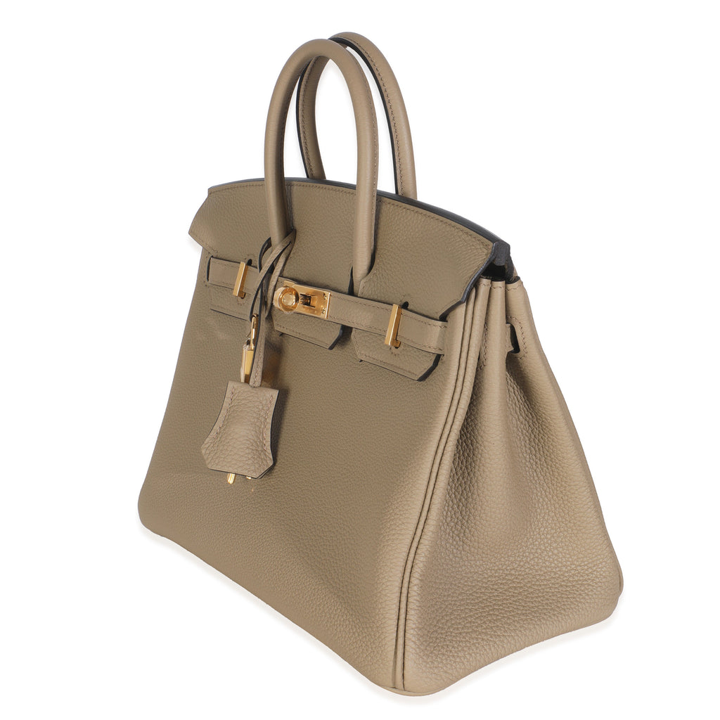 Hermes Beige Marfa Togo Birkin 25 GHW
