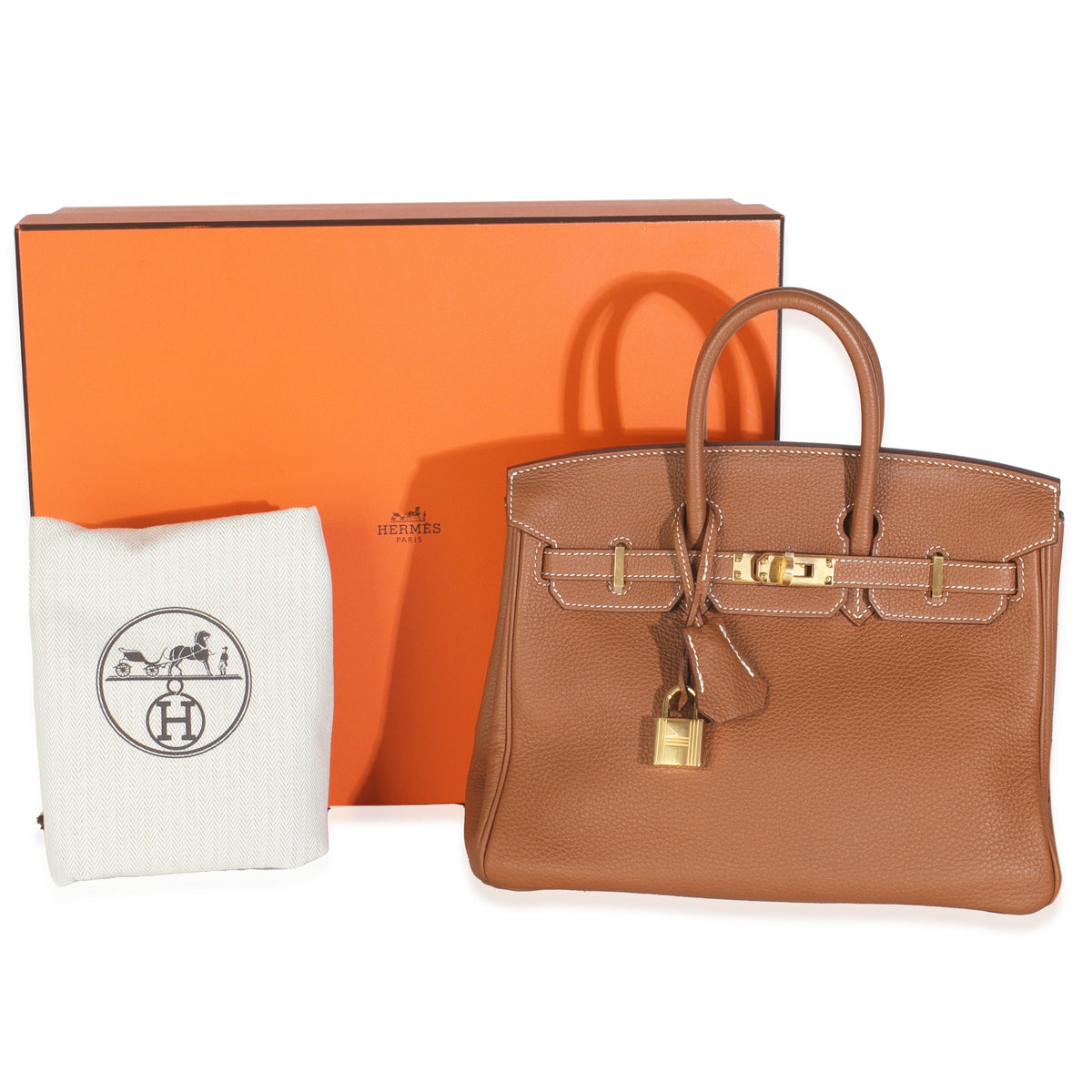 Hermes Gold Togo Birkin 25 GHW