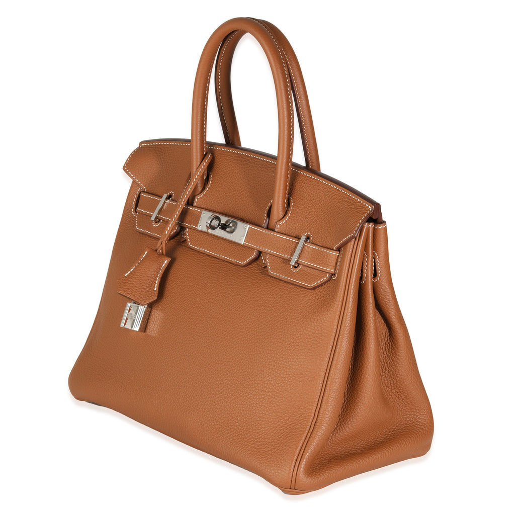 Hermes Gold Togo Birkin 30 PHW