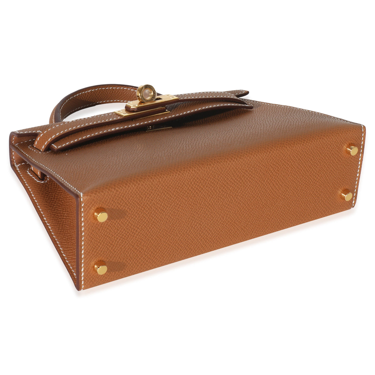 Hermes Gold Epsom Mini Kelly 20 II GHW