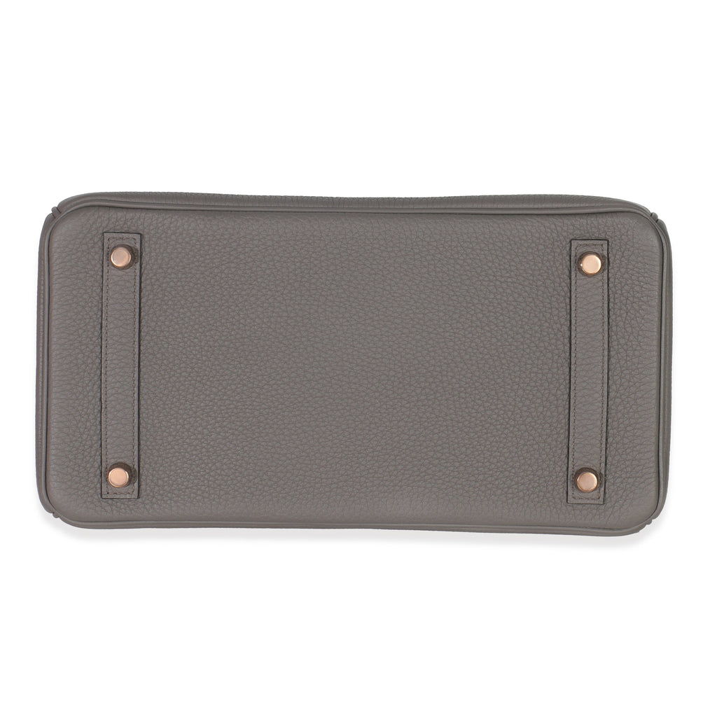 Hermes Etain Togo Birkin 30 RGHW