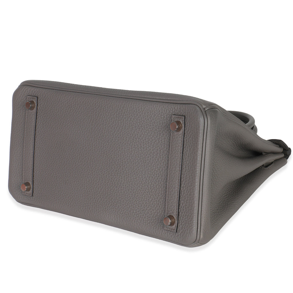 Hermes Etain Togo Birkin 30 RGHW