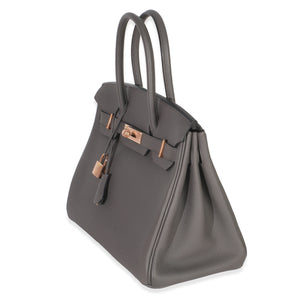 Hermes Etain Togo Birkin 30 RGHW