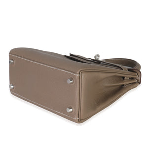 Hermes Etoupe Togo Retourne Kelly 25 PHW