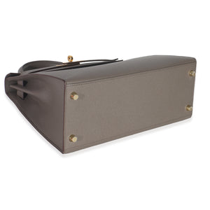 Hermes Etain Epsom Sellier Kelly 28 GHW