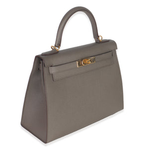 Hermes Etain Epsom Sellier Kelly 28 GHW