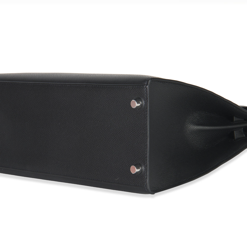Hermes Black Epsom Sellier Kelly 28 PHW