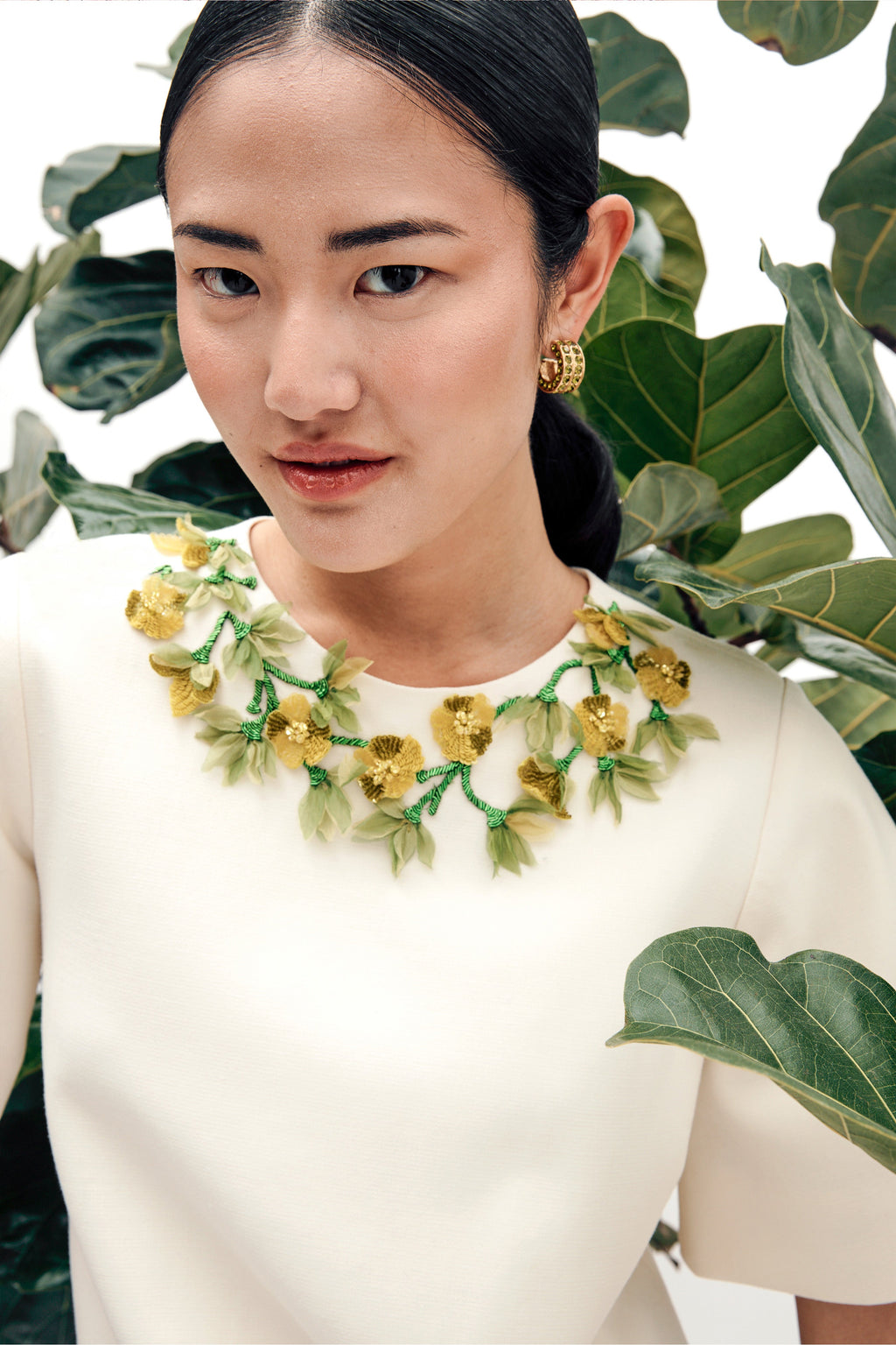 Madison Dress With Jardin Embellishment