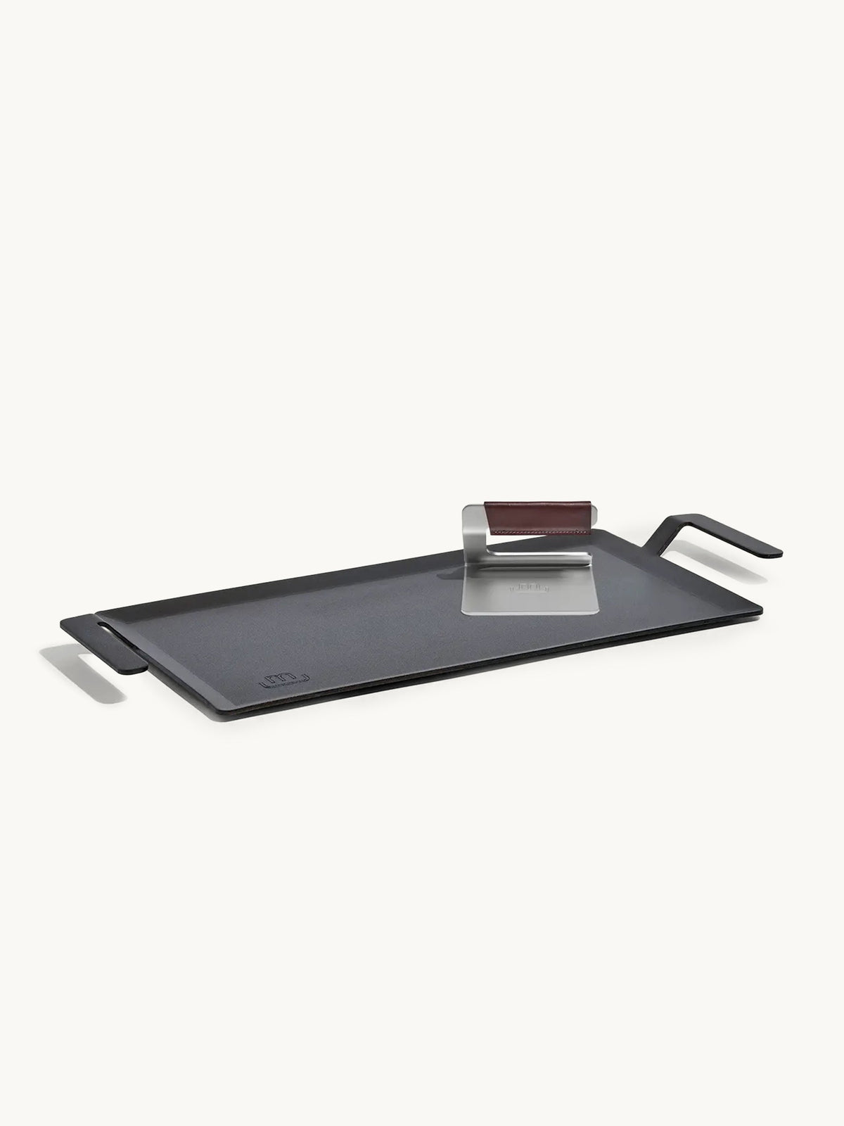 carbon-steel griddle and press