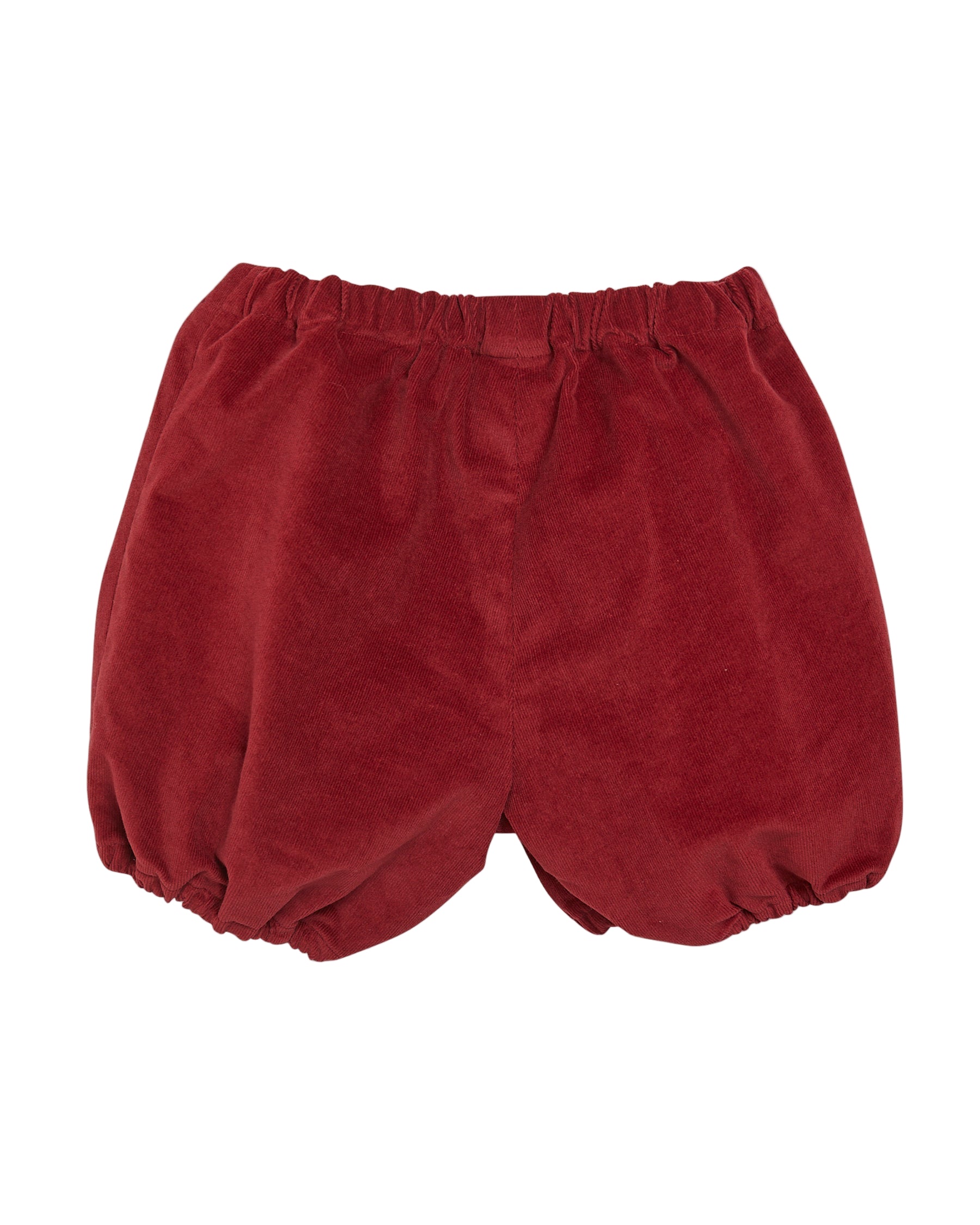 Magpie Bloomer in Red Corduroy