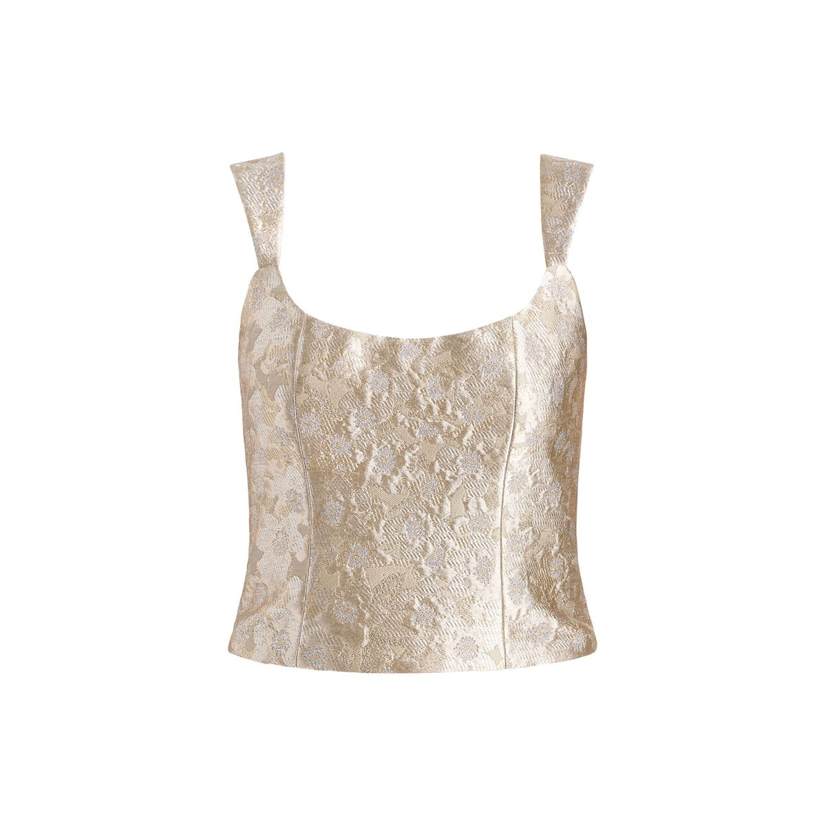 maisie-silver-corset-top