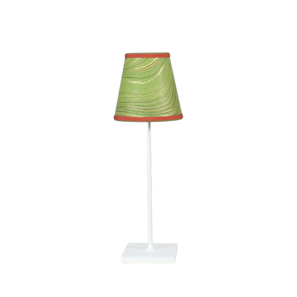 Small Marble Shade Cover in Emerald